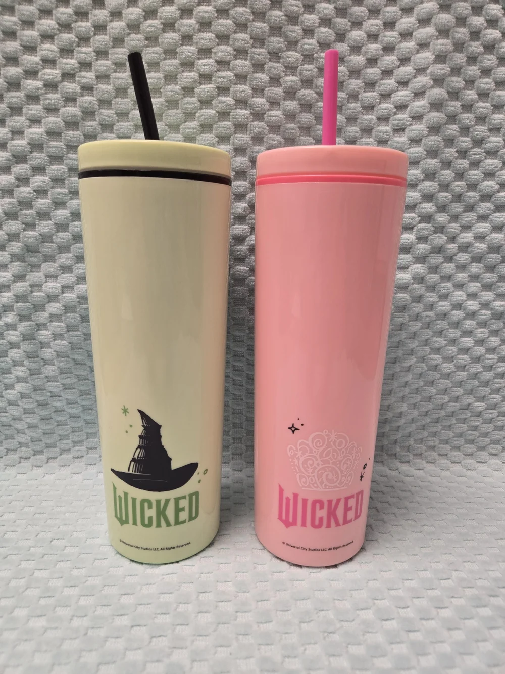 Wicked Positively Green & Perfectly Pink Tumbler Set